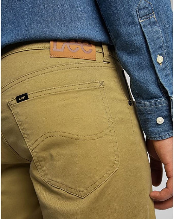 LEE DAREN ZIP FLY MĘSKI SPODNIE JEANSOWE AMMONITE L707AW85 112321597