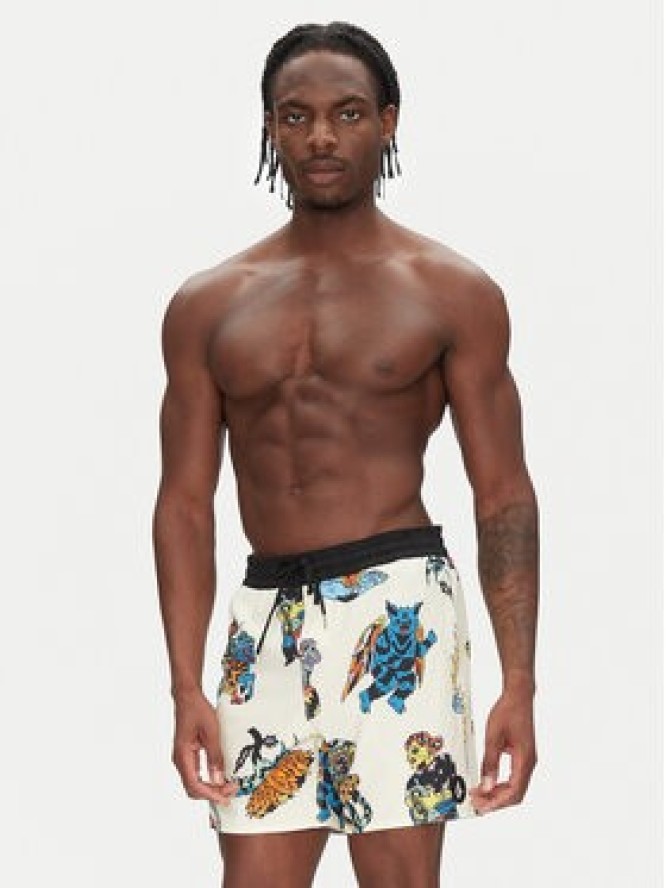 Volcom Szorty kąpielowe Bob Mollema A2512504 Écru Regular Fit