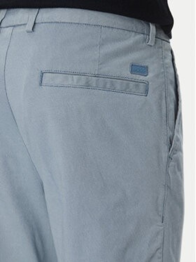 BOSS Spodnie materiałowe H-Kane 50540906 Błękitny Regular Fit