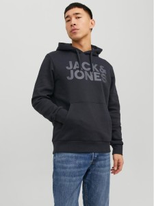 Jack & Jones Bluza Corp 12152840 Czarny Standard Fit
