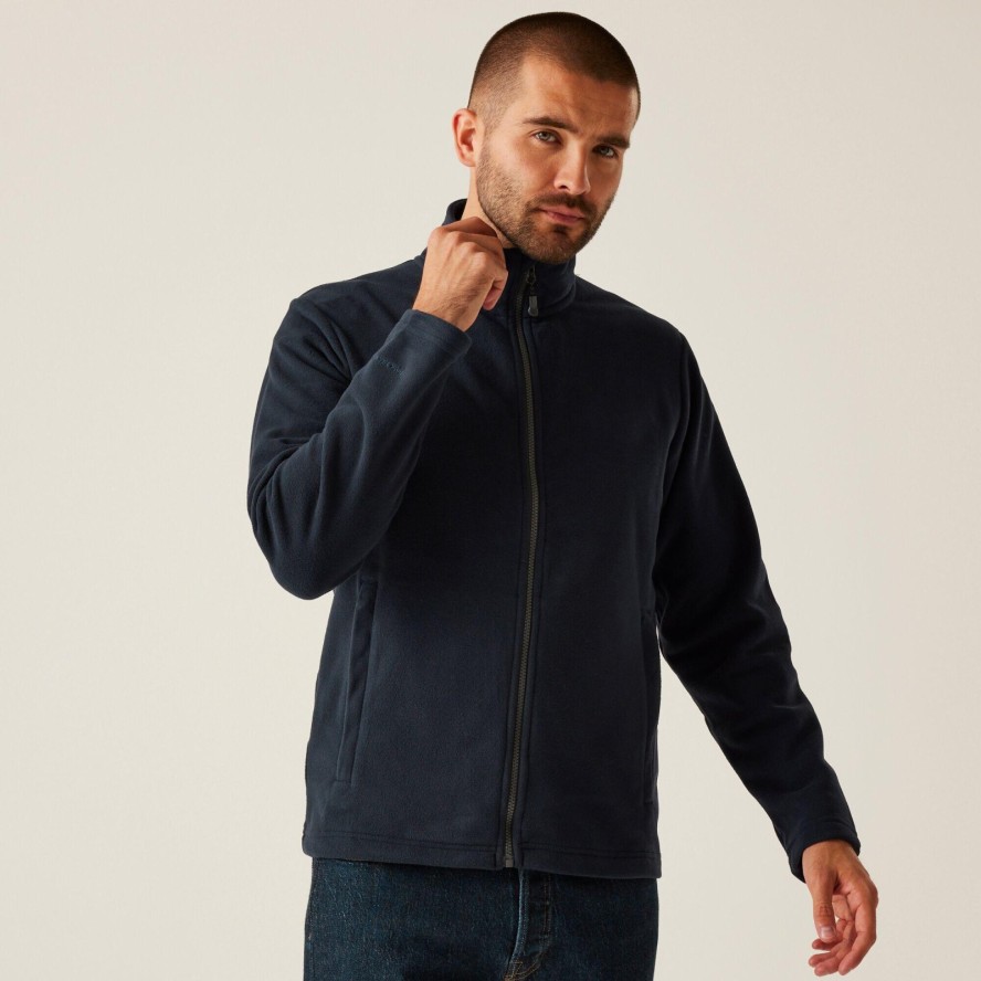 Polar roboczy męski Honestly Made Full Zip Microfleece