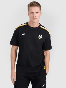 4F T-shirt regular z nadrukiem uniseks 4F x Drift Masters - czarny 3XL