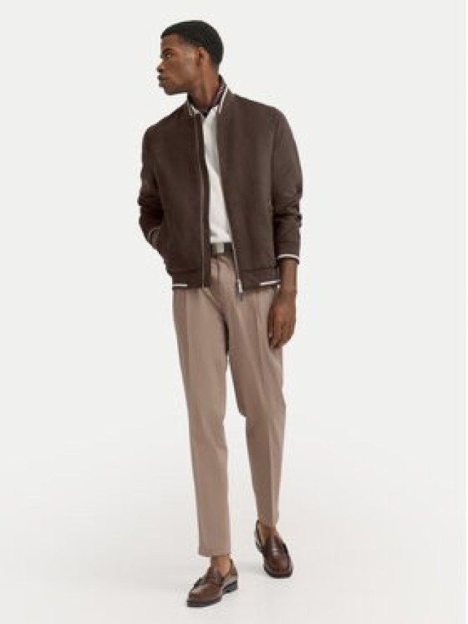 Bugatti Bluza 777300-71018 D Brązowy Regular Fit