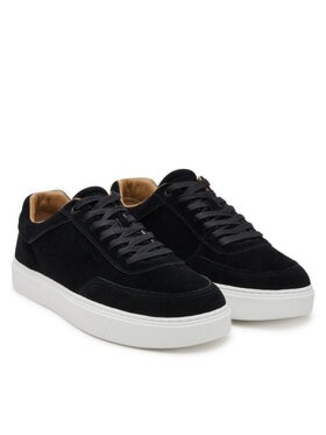 Calvin Klein Sneakersy Clean Cup Low Laceup Oxf Su HM0HM01880 Czarny