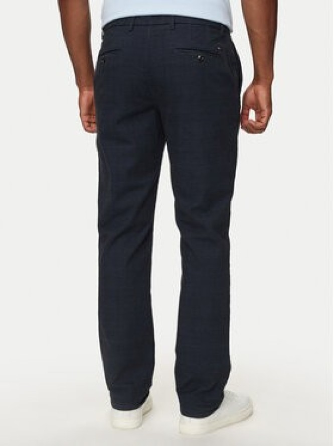 Tommy Hilfiger Chinosy Denton MW0MW35644 Granatowy Straight Fit