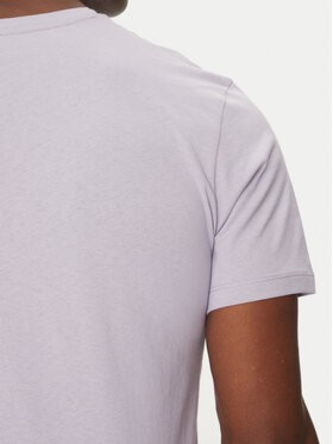 BOSS T-Shirt 50508584 Fioletowy Regular Fit