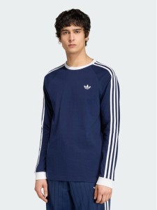 adidas Longsleeve KT5066 Granatowy Regular Fit