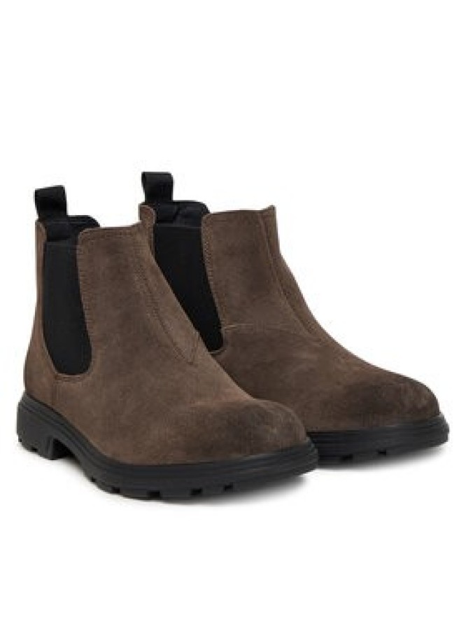 Geox Sztyblety U Meiern U56LZA 00023 C6372 Brązowy