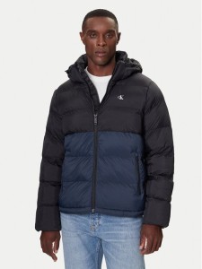 Calvin Klein Jeans Kurtka zimowa LV04RD527G Czarny Regular Fit