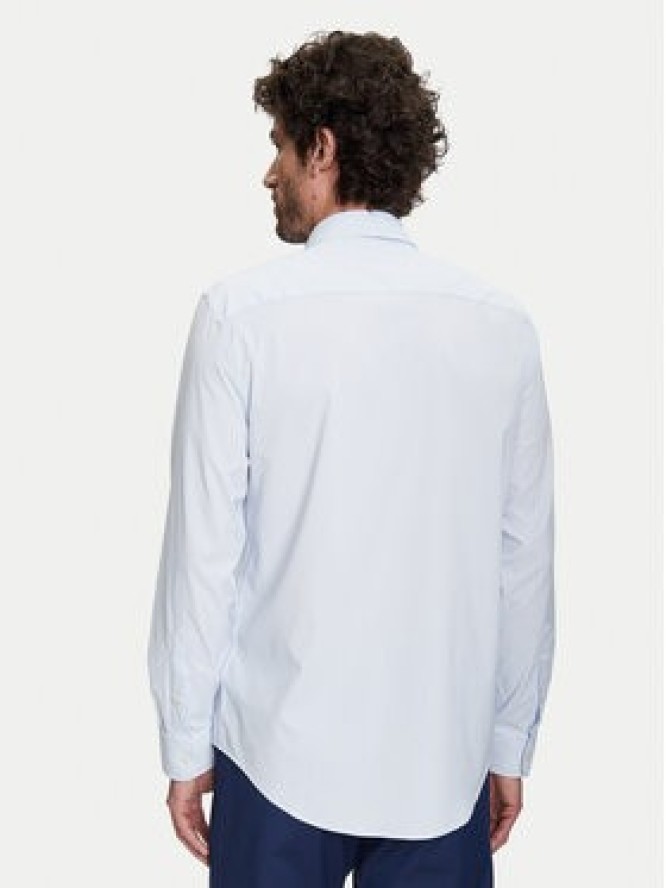 Tommy Hilfiger Koszula Performance MW0MW39419 Błękitny Regular Fit