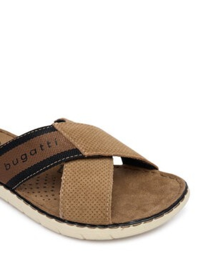 Bugatti Klapki 315-A32861469 Beżowy ciemny