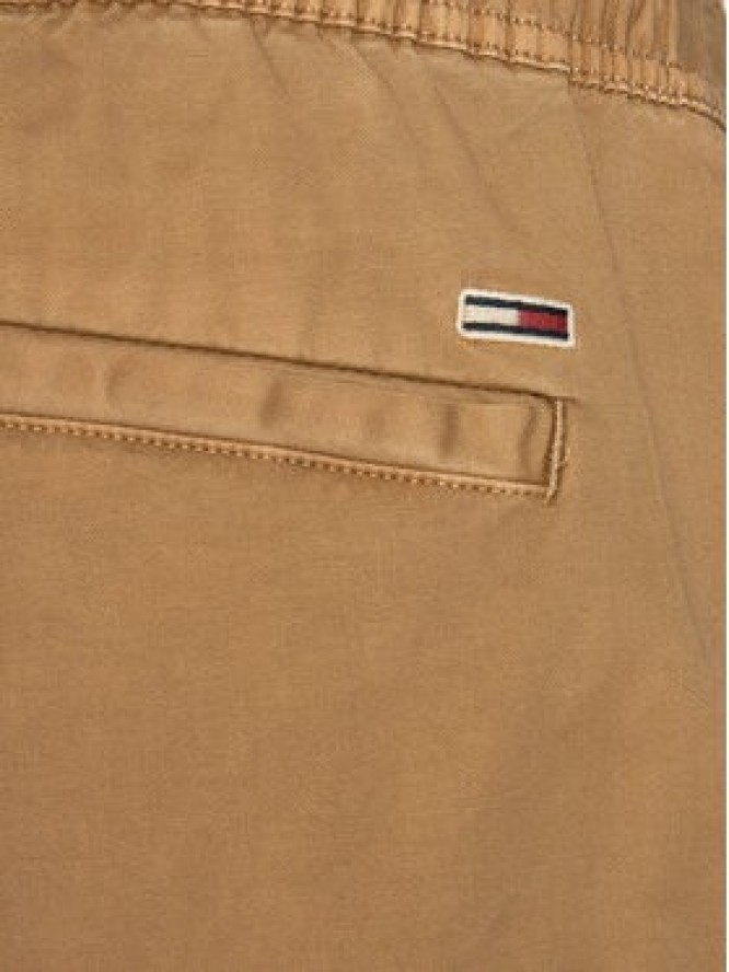 Tommy Jeans Joggery Austin DM0DM20283 Beżowy Slim Fit