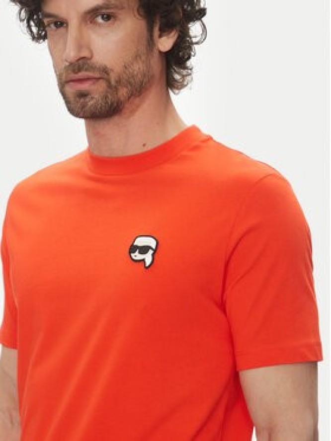 KARL LAGERFELD T-Shirt 755710 552224 Czerwony Regular Fit