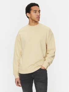 HUGO Bluza Dapocrew 50525892 Beżowy Relaxed Fit