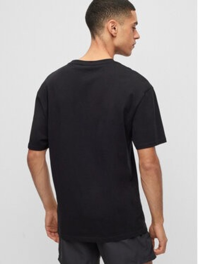 Hugo T-Shirt 50493727 Czarny Relaxed Fit