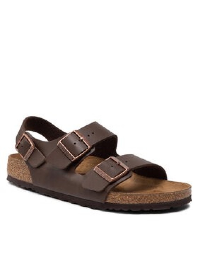 Birkenstock Sandały Milano 034701 Brązowy