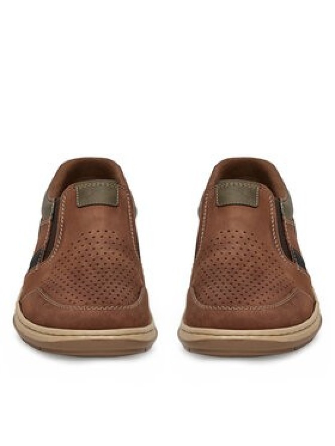 Rieker Półbuty 17371-25 Brązowy