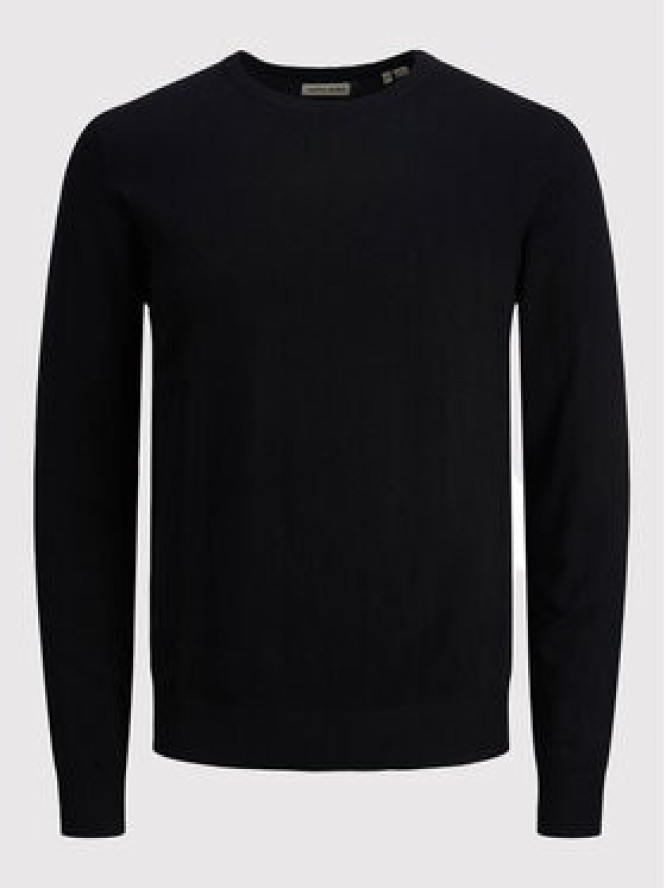 Jack & Jones Sweter Emil 12208364 Czarny Regular Fit