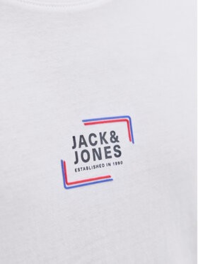 Jack & Jones T-Shirt Corp Graphic 12268415 Biały Regular Fit