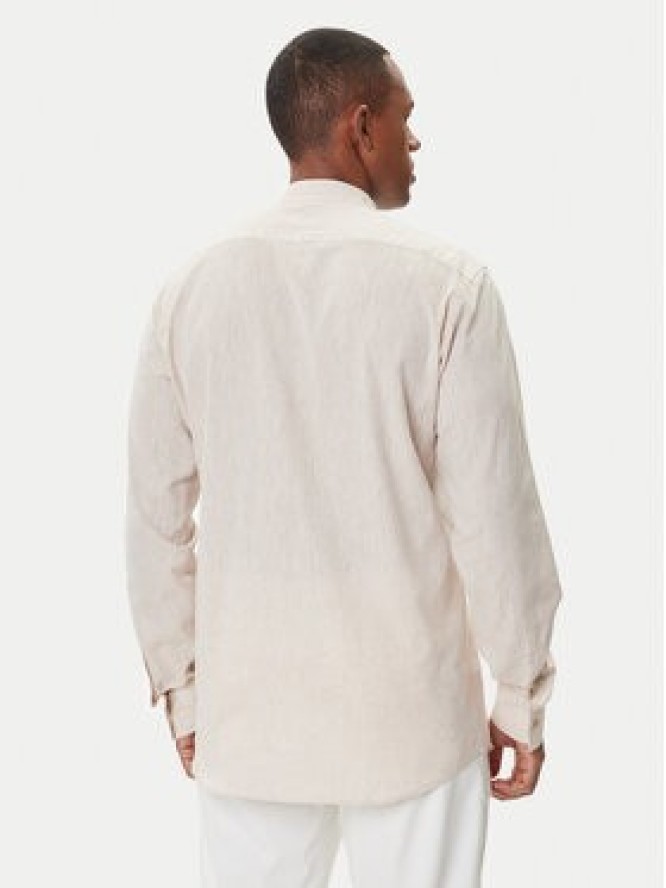 KARL LAGERFELD Koszula 605035 552627 Beżowy Regular Fit