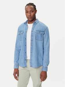 Tommy Jeans Koszula jeansowa DM0DM21727 Niebieski Regular Fit