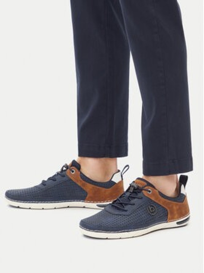 Bugatti Półbuty 321-ASG03-5000-4100 Granatowy