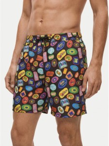Guess Szorty kąpielowe F6GT14 WN332 Kolorowy Regular Fit