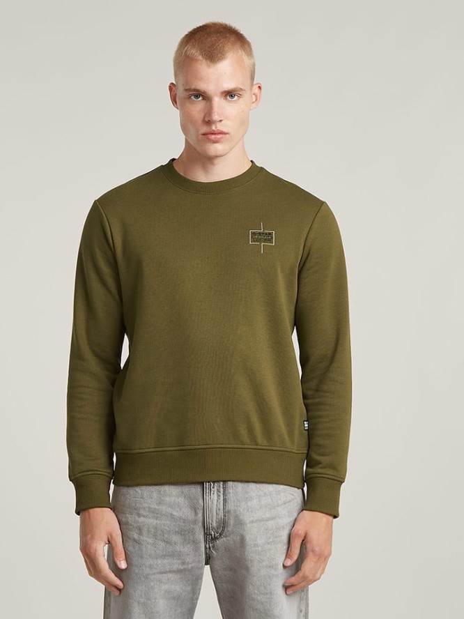 G-Star Bluza w kolorze khaki rozmiar: L