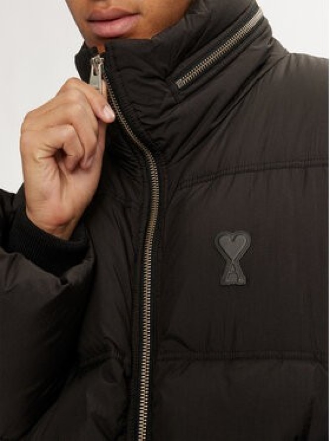 AMI Paris Kurtka zimowa HJK403.PA0009 Czarny Regular Fit
