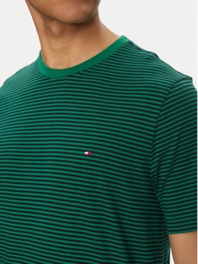 Tommy Hilfiger T-Shirt Ess Seasonal MW0MW39995 Zielony Regular Fit
