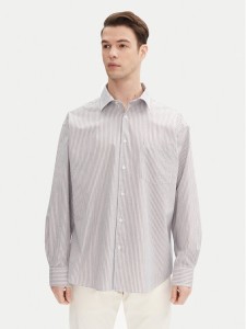 Jack & Jones Koszula Atlas 12271085 Szary Wide Fit