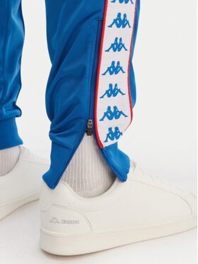 Kappa Spodnie dresowe Banda Rastoria 303KUC0 Niebieski Slim Fit