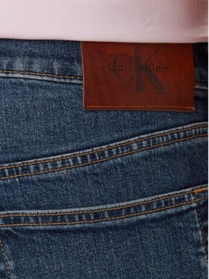 Calvin Klein Jeans Jeansy LV04RB758G Niebieski Slim Fit