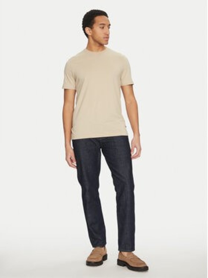 BOSS T-Shirt Thompson 01 50468347 Beżowy Regular Fit