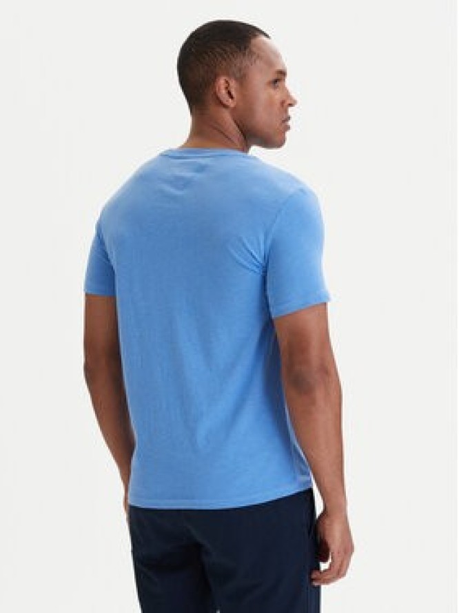 Tommy Jeans T-Shirt DM0DM20363 Niebieski Slim Fit