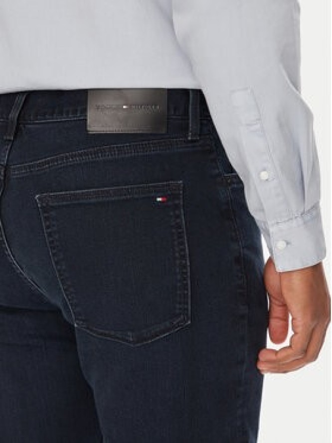 Tommy Hilfiger Jeansy Bleecker MW0MW40676 Granatowy Slim Fit