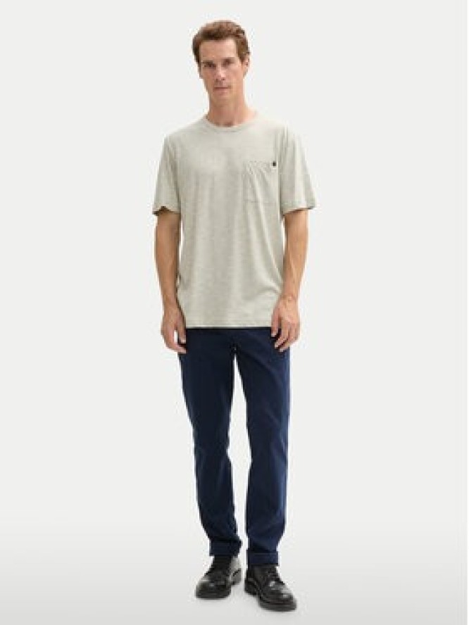 Tom Tailor Spodnie materiałowe 1044398 Granatowy Slim Fit