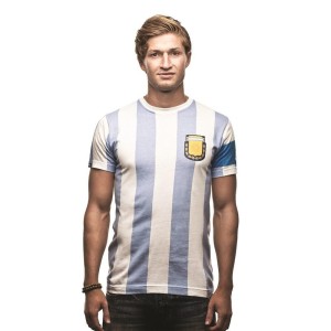 Argentyna Capitano - T-shirt - Biały – COPA Football