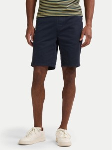 Petrol Industries Szorty materiałowe M-1050-SHO527 Granatowy Regular Fit