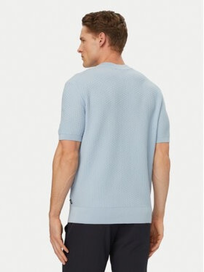 BOSS T-Shirt H-Nilton 50560468 Niebieski jasny Regular Fit