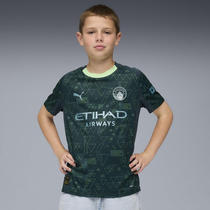 Młodzieżowa czwarta koszulka Manchester City 25/26 PUMA