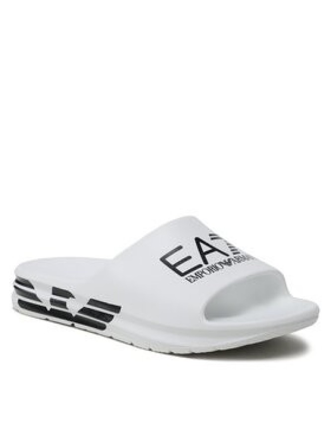 EA7 Emporio Armani Klapki XBP008 Biały