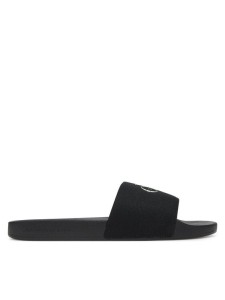 Calvin Klein Jeans Klapki Slide Monologo Cv YM0YM01367 Czarny