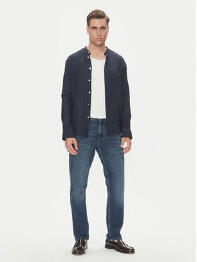 Tommy Hilfiger Koszula MW0MW39271 Granatowy Regular Fit