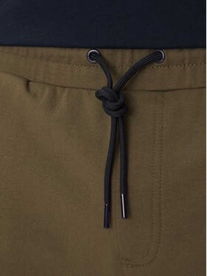 Aeronautica Militare Szorty sportowe 251BF025F459 Khaki Regular Fit