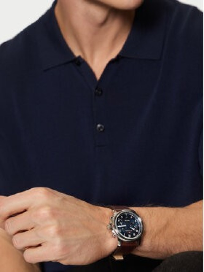 Tommy Hilfiger Zegarek Wesley 1710625 Brązowy