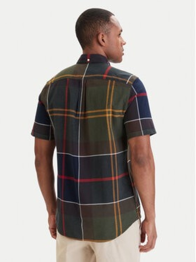 Barbour Koszula Douglas MSH5077TN11 Zielony ciemny Regular Fit