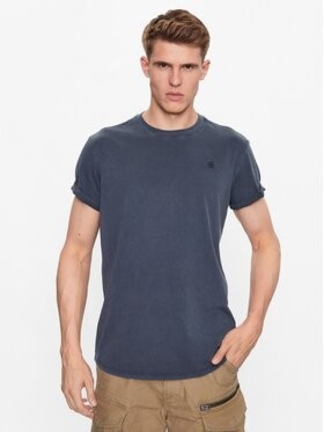 G-Star Raw T-Shirt D16396-2653-D418 Niebieski Regular Fit