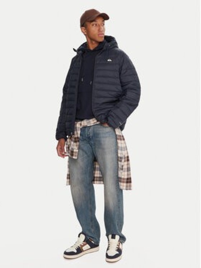 Quiksilver Kurtka przejściowa Scaly Hood EQYJK04189 Granatowy Regular Fit
