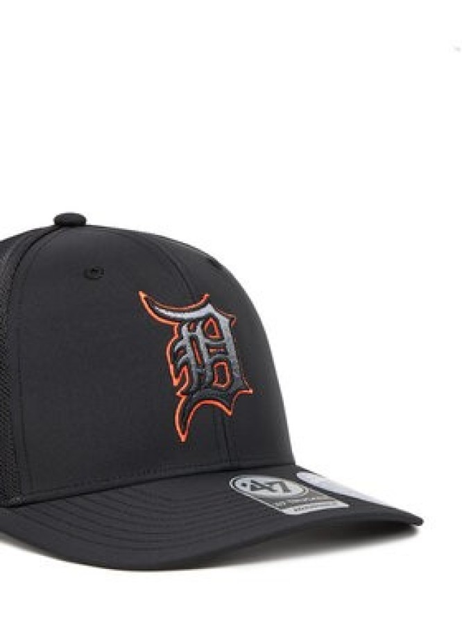 47 Brand Czapka z daszkiem MLB Detroit Tigers Volcanic ’47 TRUCKER B-VOLCT09BBP Czarny